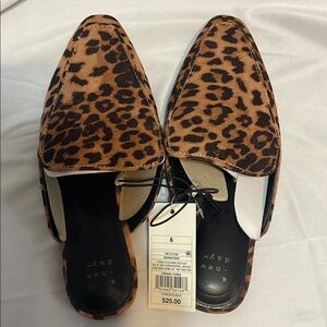 Leopard Print Loafers